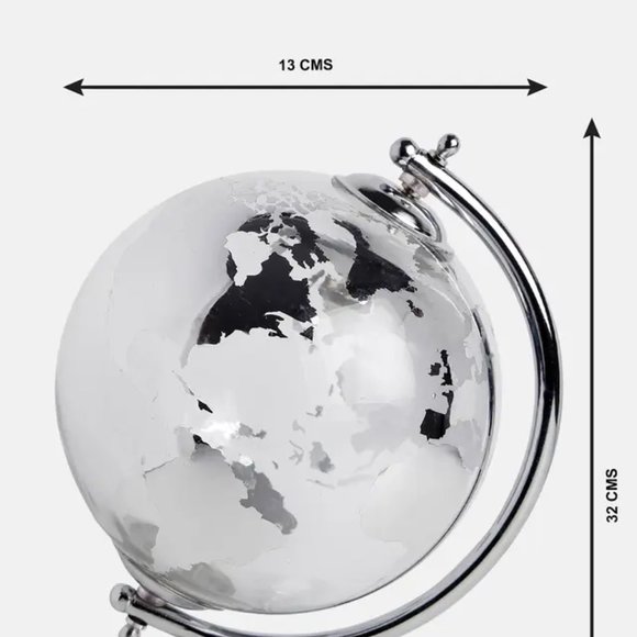 Glass Globe Silver - Picture 2 of 10